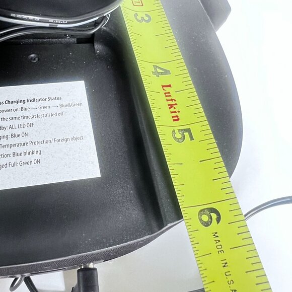 Blackweb Qi Wireless Charging Alarm Clock With Bluetooth Speaker USB Port WORKS - Picture 6 of 7